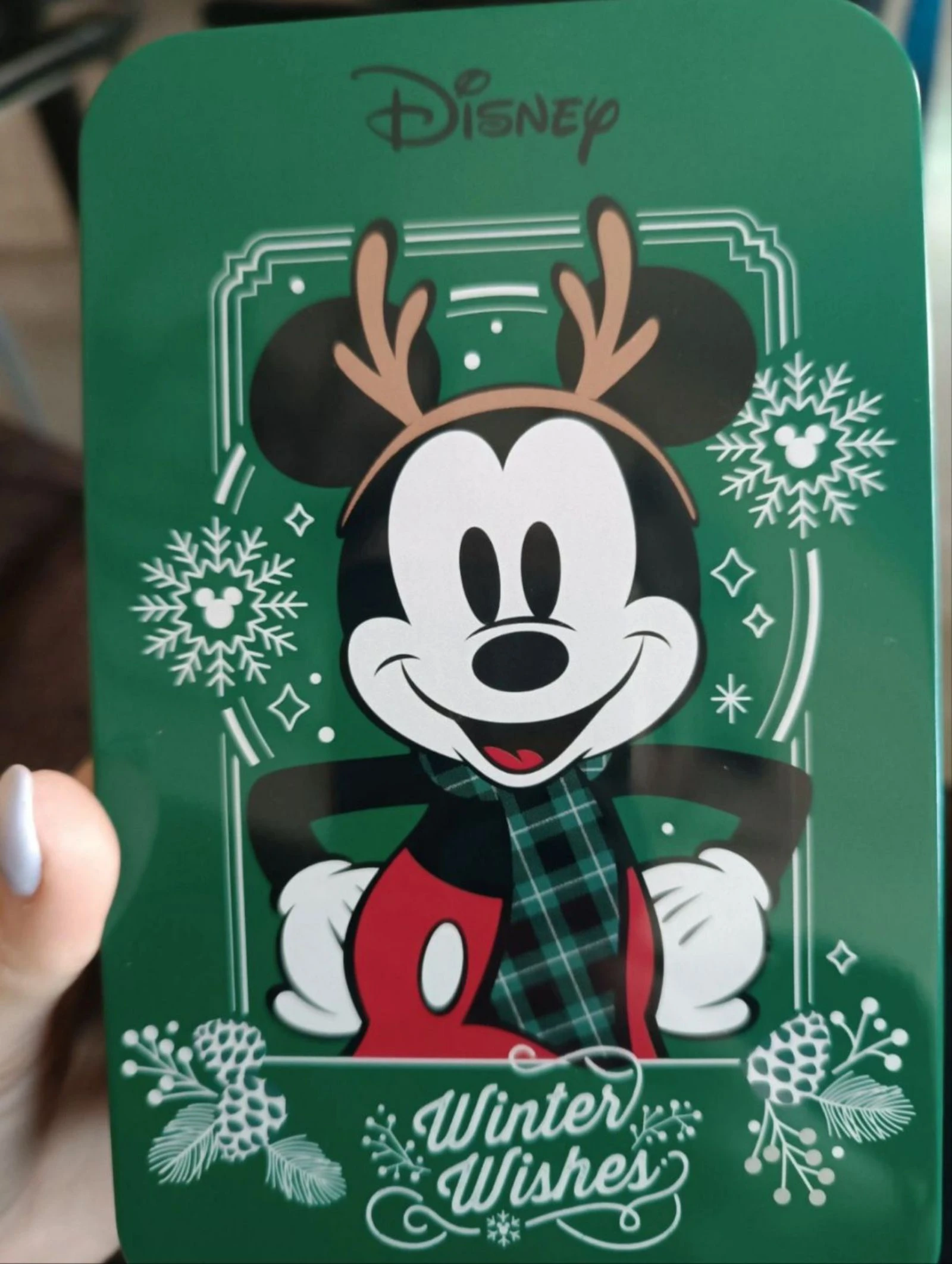 Caja metálica Mickey Mouse